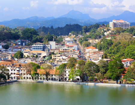 View on Kandy City View on Kandy City, Sri Lanka